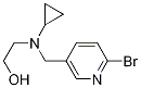 2-[(6-BroMo-pyridin-3-ylMethyl)-cyclopropyl-aMino]-ethanol Struktur