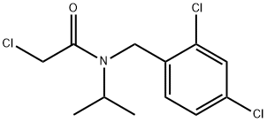 2-Chloro-N-(2,4-dichloro-benzyl)-N-isopropyl-acetaMide Struktur