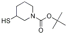 3-Mercapto-piperidine-1-carboxylic acid tert-butyl ester Struktur