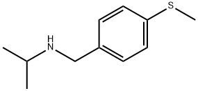 Isopropyl-(4-Methylsulfanyl-benzyl)-aMine Struktur