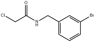 N-(3-BroMo-benzyl)-2-chloro-acetaMide Struktur