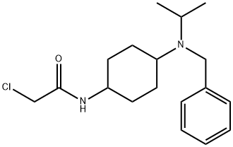 N-[4-(Benzyl-isopropyl-aMino)-cyclohexyl]-2-chloro-acetaMide Struktur