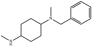 N-Benzyl-N,N'-diMethyl-cyclohexane-1,4-diaMine Struktur