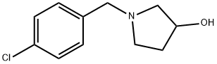 1-(4-chlorobenzyl)pyrrolidin-3-ol Struktur