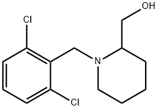 [1-(2,6-Dichloro-benzyl)-piperidin-2-yl]-methanol Struktur