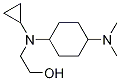 (1R,4R)-2-[Cyclopropyl-(4-diMethylaMino-cyclohexyl)-aMino]-ethanol Struktur