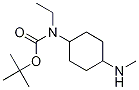 (1R,4R)-Ethyl-(4-MethylaMino-cyclohexyl)-carbaMic acid tert-butyl ester Struktur