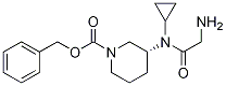 (R)-3-[(2-AMino-acetyl)-cyclopropyl-aMino]-piperidine-1-carboxylic acid benzyl ester Struktur