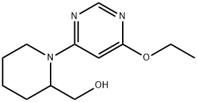 [1-(6-Ethoxy-pyriMidin-4-yl)-piperidin-2-yl]-Methanol Struktur