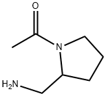 1-(2-AMinoMethyl-pyrrolidin-1-yl)-ethanone Struktur