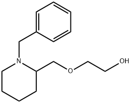 2-(1-Benzyl-piperidin-2-ylMethoxy)-ethanol Struktur