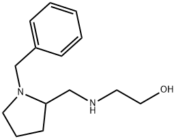 2-[(1-Benzyl-pyrrolidin-2-ylMethyl)-aMino]-ethanol Struktur