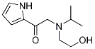 2-[(2-Hydroxy-ethyl)-isopropyl-aMino]-1-(1H-pyrrol-2-yl)-ethanone Struktur