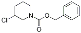 3-Chloro-piperidine-1-carboxylic acid benzyl ester Struktur