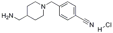 4-(4-AMinoMethyl-piperidin-1-ylMethyl)-benzonitrile hydrochloride Struktur