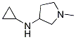 Cyclopropyl-(1-Methyl-pyrrolidin-3-yl)-aMine Struktur