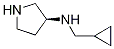 Cyclopropyl-Methyl-(S)-pyrrolidin-3-yl-aMine Struktur