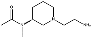 N-[(R)-1-(2-AMino-ethyl)-piperidin-3-yl]-N-Methyl-acetaMide Struktur