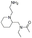 N-[1-(2-AMino-ethyl)-piperidin-2-ylMethyl]-N-ethyl-acetaMide Struktur