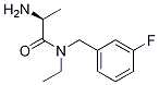 (S)-2-AMino-N-ethyl-N-(3-fluoro-benzyl)-propionaMide Struktur