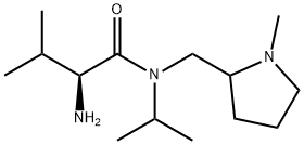 (S)-2-AMino-N-isopropyl-3-Methyl-N-(1-Methyl-pyrrolidin-2-ylMethyl)-butyraMide Struktur