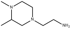 2-(3,4-DiMethyl-piperazin-1-yl)-ethylaMine Struktur