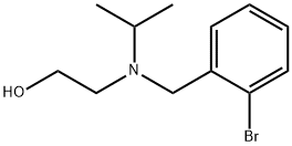 2-[(2-BroMo-benzyl)-isopropyl-aMino]-ethanol Struktur