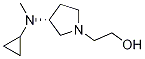 2-[(R)-3-(Cyclopropyl-Methyl-aMino)-pyrrolidin-1-yl]-ethanol Struktur