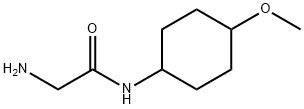 2-AMino-N-(4-Methoxy-cyclohexyl)-acetaMide Struktur