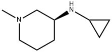 Cyclopropyl-((S)-1-Methyl-piperidin-3-yl)-aMine Struktur