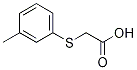 M-Tolylsulfanyl-acetic acid Struktur