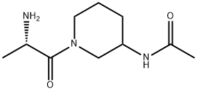 N-[1-((S)-2-AMino-propionyl)-piperidin-3-yl]-acetaMide Struktur