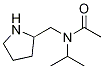 N-Isopropyl-N-pyrrolidin-2-ylMethyl-acetaMide Struktur