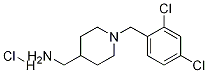 [1-(2,4-Dichloro-benzyl)-piperidin-4-yl]-methyl-amine hydrochloride Struktur