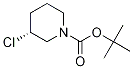 (R)-3-Chloro-piperidine-1-carboxylic acid tert-butyl ester Struktur