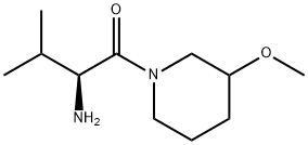 (S)-2-AMino-1-(3-Methoxy-piperidin-1-yl)-3-Methyl-butan-1-one Struktur