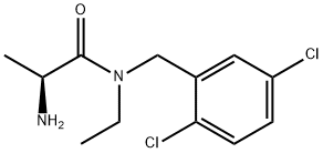 (S)-2-AMino-N-(2,5-dichloro-benzyl)-N-ethyl-propionaMide Struktur