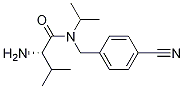 (S)-2-AMino-N-(4-cyano-benzyl)-N-isopropyl-3-Methyl-butyraMide Struktur