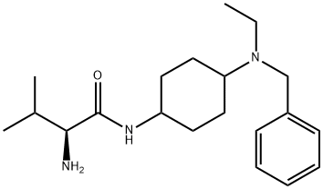 (S)-2-AMino-N-[4-(benzyl-ethyl-aMino)-cyclohexyl]-3-Methyl-butyraMide Struktur