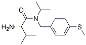 (S)-2-AMino-N-isopropyl-3-Methyl-N-(4-Methylsulfanyl-benzyl)-butyraMide Struktur