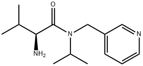 (S)-2-AMino-N-isopropyl-3-Methyl-N-pyridin-3-ylMethyl-butyraMide Struktur