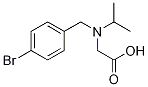 [(4-BroMo-benzyl)-isopropyl-aMino]-acetic acid Struktur