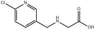 [(6-Chloro-pyridin-3-ylMethyl)-aMino]-acetic acid Struktur