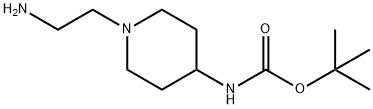 [1-(2-AMino-ethyl)-piperidin-4-yl]-carbaMic acid tert-butyl ester Struktur