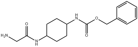 [4-(2-AMino-acetylaMino)-cyclohexyl]-carbaMic acid benzyl ester Struktur