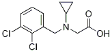 [Cyclopropyl-(2,3-dichloro-benzyl)-aMino]-acetic acid Struktur