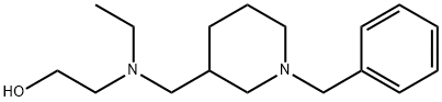 2-[(1-Benzyl-piperidin-3-ylMethyl)-ethyl-aMino]-ethanol Struktur