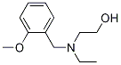 2-[Ethyl-(2-Methoxy-benzyl)-aMino]-ethanol Struktur