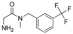 2-AMino-N-Methyl-N-(3-trifluoroMethyl-benzyl)-acetaMide Struktur