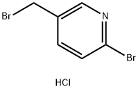 2-broMo-5-(broMoMethyl)pyridine hydrochloride Struktur